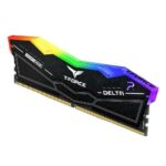 Team T-Force Delta RGB 32GB Kit (2 x 16GB), DDR5, 8000MHz (PC5-6400), CL38, ECC, AMD EXPO & XMP 3.0, PMIC, DIMM Memory, Black - Image 3