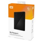 WD 1TB My Passport External HDD, 2.5", USB 3.2 Gen1, Hardware Encryption, Backup Software, Black - Image 2
