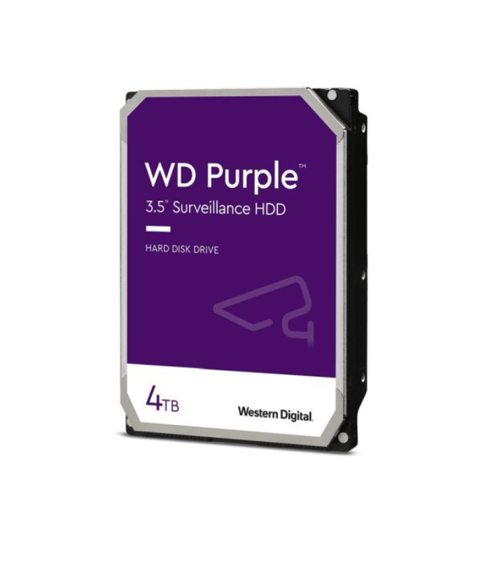WD 4TB Purple Surveillance HDD, 3.5, SATA3, 256MB Cache, OEM WD 4TB Purple Surveillance HDD, 3.5", SATA3, 256MB Cache, OEM - Image 1