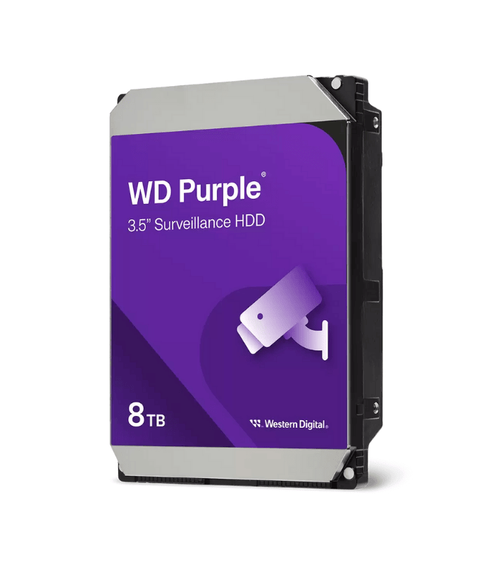 WD 8TB Purple Surveillance HDD 3.5" SATA3 256MB Cache OEM
