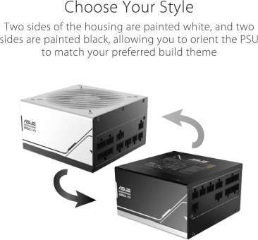 71FoCBqep8L._AC_SL1500_ Asus Prime 850W Gold Gaming PSU, Fully Modular, 80+ Gold, ATX 3.0 - Image 2