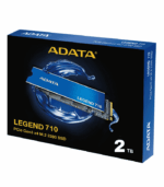 ADATA 2TB Legend 710 M.2 NVMe Gen3 SSD, M.2 2280, PCIe 3.0, 3D NAND, R/W 2400/1800 MB/s
