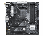Asrock B450M/AC R2.0, AMD B450, AM4, Micro ATX, 4 DDR4, HDMI, GB LAN, AC Wi-Fi, 1x M.2 - Image 2