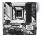 Asrock B760M PRO RS, Intel B760, 1700, Micro ATX, 4 DDR5, HDMI, DP, 2.5G LAN, PCIe5, RGB, 3x M.2 - Image 2