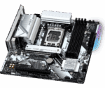 Asrock B760M PRO RS, Intel B760, 1700, Micro ATX, 4 DDR5, HDMI, DP, 2.5G LAN, PCIe5, RGB, 3x M.2 - Image 3