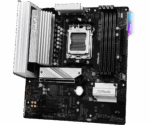 Asrock B850M PRO RS WIFI, AMD B850, AM5, Micro ATX, 4 DDR5, HDMI, DP, Wi-Fi 6E, 2.5G LAN, RGB, 3x M.2 - Image 2