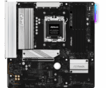 Asrock B850M PRO RS, AMD B850, AM5, Micro ATX, 4 DDR5, HDMI, DP, 2.5G LAN, RGB, 3x M.2 - Image 2