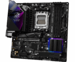 Asrock B850M RIPTIDE WIFI, AMD B850, AM5, Micro ATX, 4 DDR5, HDMI, DP, Wi-Fi 7, 2.5G LAN, RGB, 3x M.2 - Image 2