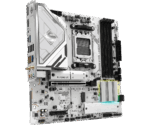 Asrock B850M STEEL LEGEND WIFI, AMD B850, AM5, Micro ATX, 4 DDR5, HDMI, DP, Wi-Fi 7, 2.5G LAN, RGB, 3x M.2 - Image 3