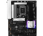 Asrock B860 PRO RS WIFI, Intel B860, 1851, ATX, 4 DDR5, HDMI, DP, Wi-Fi 6E, 2.5G LAN, RGB, 3x M.2 - Image 3
