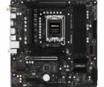 Asrock B860M PRO-A WIFI, Intel B860, 1851, Micro ATX, 4 DDR5, HDMI, DP, Wi-Fi 6E, 2.5G LAN, 3x M.2 - Image 2