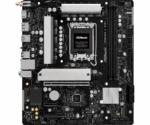 Asrock B860M-X WIFI, Intel B860, 1851, Micro ATX, 2 DDR5, HDMI, DP, Wi-Fi 6E, 2.5G LAN, 2x M.2 - Image 2