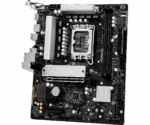Asrock B860M-X WIFI, Intel B860, 1851, Micro ATX, 2 DDR5, HDMI, DP, Wi-Fi 6E, 2.5G LAN, 2x M.2 - Image 3