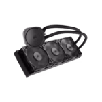 Corsair NAUTILUS 360 RS Liquid CPU Cooler, RS120 Magnetic Dome Fans, Daisy-Chain Connections, Black - Image 2