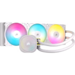 Corsair NAUTILUS 360 RS ARGB Liquid CPU Cooler, RS120 ARGB Magnetic Dome Fans, RGB Pump, Daisy-Chain Connections, White - Image 4