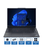 Lenovo ThinkPad E16 Gen 2 16″ WUXGA Display Intel Core Ultra 5 125U 16GB RAM 256GB SSD Windows 11 Pro 1 Year Premier Support