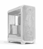 Fractal Design Meshify 3 Ambience Pro RGB White TG Clear Gaming Case Clear Window E-ATX Mesh Front
