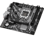 Asrock H610M-HVS/M.2 R2.0, Intel H610, 1700, Micro ATX, 2 DDR4, VGA, HDMI, PCIe4, 1x M.2 - Image 3