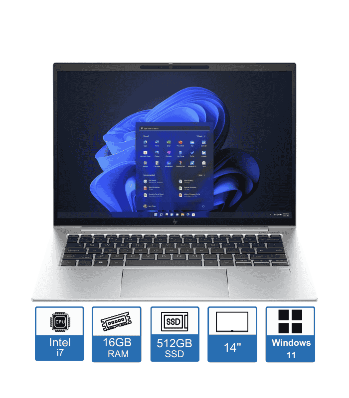 HP EliteBook 840 G10 – Intel Core i7-1355U – 16GB RAM – 512GB SSD – 14″ WUXGA – Windows 11 Pro – 1-Year Warranty