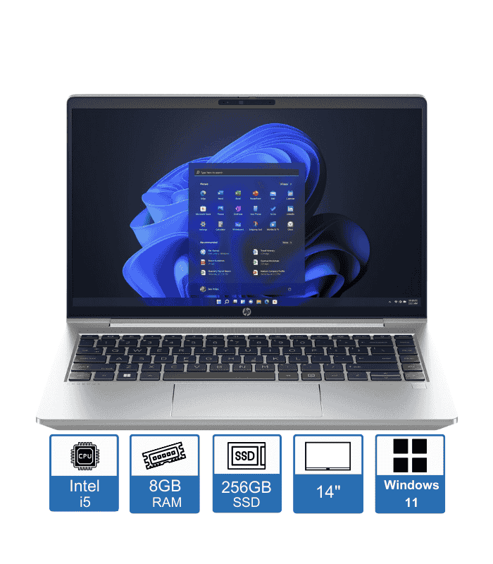 HP ProBook 440 G10 – 14″ FHD – Intel Core i5-1335U – 8GB RAM – 256GB SSD – Windows 11 Pro – 1-Year Warranty