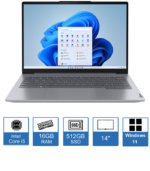 Lenovo ThinkBook 14 Gen 6, 14″ WUXGA IPS Display, Intel Core i5 13420H, 16GB RAM, 512GB SSD, Windows 11 Pro, 1 Year Premium Warranty