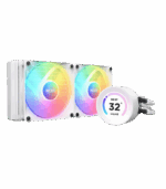 NZXT Kraken 240 Elite V2 2024 White with RGB fans CPU Liquid Cooler
