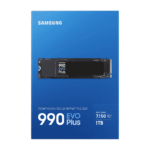 Samsung 1TB 990 EVO PLUS M.2 NVMe Gen4/5 SSD M.2 2280 V-NAND 850K/1350K IOPS