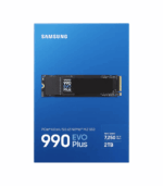 Samsung 2TB 990 EVO PLUS M.2 NVMe Gen4/5 SSD V-NAND R/W 7250/6300 MB/s 1000K/1350K IOPS