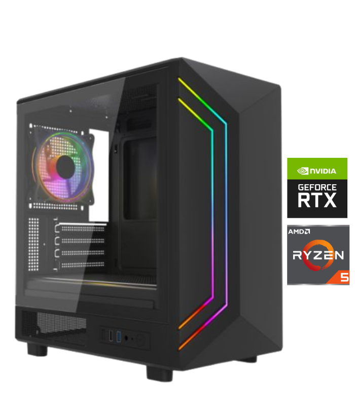 Sword V2 Nvidia RTX 5060 AMD Ryzen 5 Gaming Desktop PCs
