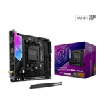 Asrock B850I LIGHTNING WIFI, AMD B850, AM5, Mini ITX, 2 DDR5, HDMI, Wi-Fi 6E, 2.5G LAN, RGB, 2x M.2