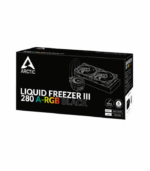 Arctic Liquid Freezer III A-RGB 280mm Liquid CPU Cooler, P14 PWM PST ARGB Fans & ARGB PWM Controlled Pump, Black