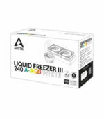 Arctic Liquid Freezer III A-RGB 240mm Liquid CPU Cooler, P12 PWM PST ARGB Fans & ARGB PWM Controlled Pump, White