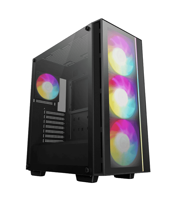 Untitled design - 2026-05-09T025709.729 DeepCool MATREXX 55 V4 C ATX Mid Tower Case – Black - Image 1