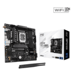 Asrock B860M PRO-A WIFI, Intel B860, 1851, Micro ATX, 4 DDR5, HDMI, DP, Wi-Fi 6E, 2.5G LAN, 3x M.2