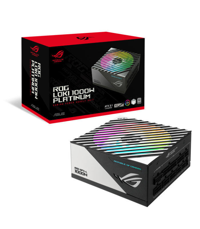 Asus 1000W ROG LOKI SFX-L Platinum PSU, Fully Modular, 80+ Platinum, ATX 3.0, PCIe 5.0