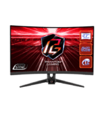 Asrock 27" FHD Curved Monitor (PG27F15RS1A), 1920 x 1080, 1ms, 2 HDMI, DP, 240Hz, HDR 10, VESA