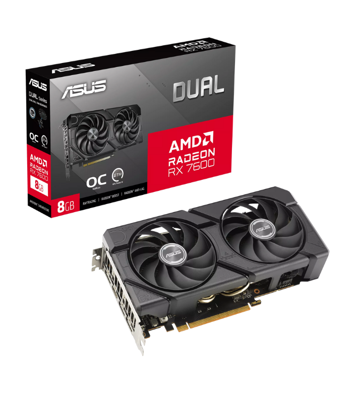 Asus DUAL RX 7600 EVO OC 8GB