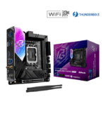 Asrock B860I LIGHTNING WIFI, Intel B860, 1851, Mini ITX, 2 DDR5, HDMI, TB4, Wi-Fi 6E, 2.5G LAN, RGB, 2x M.2