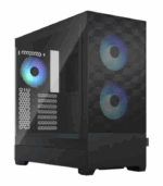 Fractal Design Pop Air RGB Black TG Mid Tower Case – Black