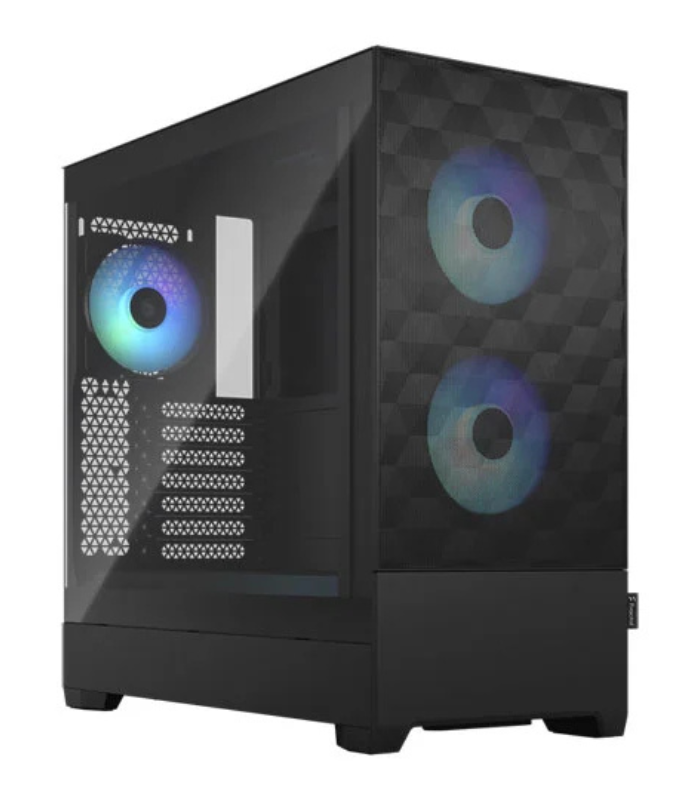 Fractal Design Pop Air RGB Black TG Mid Tower Case – Black