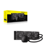 Corsair NAUTILUS 360 RS Liquid CPU Cooler, RS120 Magnetic Dome Fans, Daisy-Chain Connections, Black