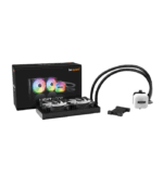 Be Quiet! Light Loop 240mm ARGB Liquid CPU Cooler, 2x Light Wings LX PWM Fans, ARGB Cooling Block, ARGB-PWM-Hub