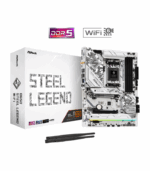 ASRock B650 Steel Legend Wi-Fi ATX – AMD B650, 4× DDR5, Wi-Fi 6E, 2.5G LAN, PCIe 5.0, RGB, 3× M.2
