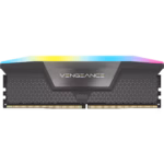 Corsair Vengeance RGB 32GB Kit (2 x 16GB), DDR5, 6400MHz, CL36, 1.35V, PMIC, AMD EXPO & Intel XMP 3.0, Grey, DIMM Memory - Image 3