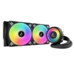 Arctic Liquid Freezer III A-RGB 280mm Liquid CPU Cooler, P14 PWM PST ARGB Fans & ARGB PWM Controlled Pump, Black - Image 2