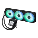 Asus PRIME LC 360 ARGB LCD Liquid CPU Cooler, 360mm, Daisy-Chainable ARGB Fans, LCD Display w/ CPU & GPU Monitoring, Black - Image 3