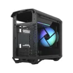 Fractal Design Torrent Nano (Light TG RGB) Case w/ Light Tint Glass Windows, 1 RGB Fan, ATX PSU, RGB Strip, Front Grille, USB-C - Image 3