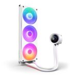 NZXT Kraken Plus 360 v2 White Liquid CPU Cooler, 360mm Radiator, RGB Fans & PWM Controlled Pump - Image 2