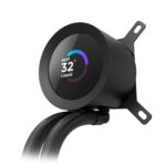NZXT Kraken Plus 360 v2 Black Liquid CPU Cooler, 360mm Radiator, RGB Fans & PWM Controlled Pump - Image 3