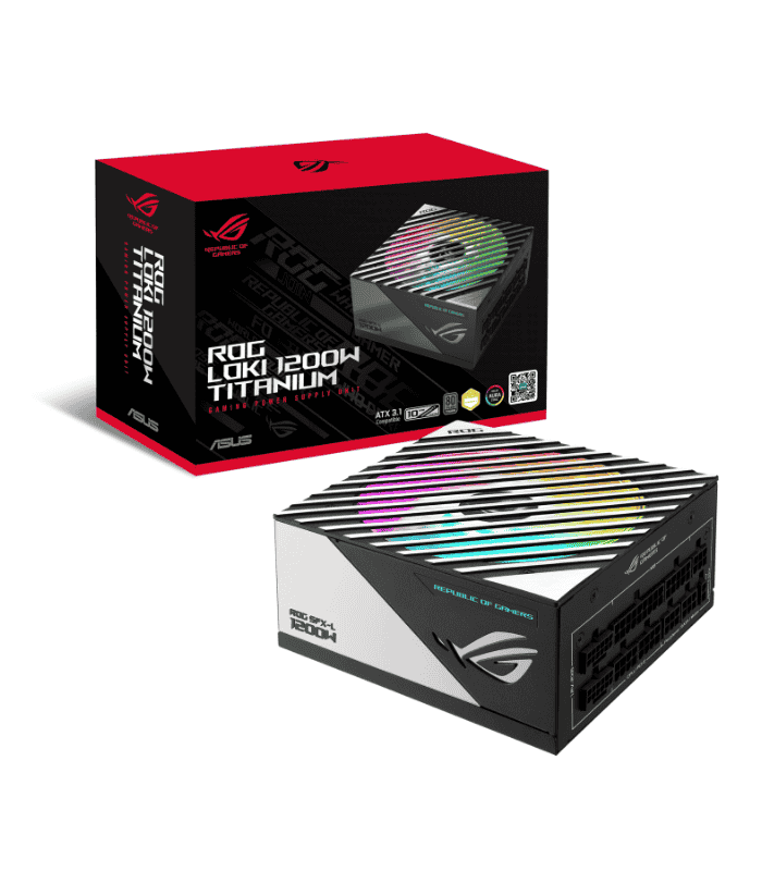 Asus 1200W ROG LOKI SFX-L Titanium PSU Fully Modular 80+ Titanium ATX 3.1 ATX-to- SFX Bracket